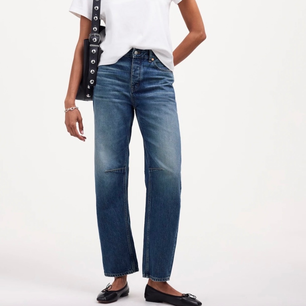 Madewell Indigo Straight Leg Jeans